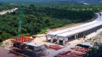Pekanbaru : Les progrès de la construction de la route à péage ont atteint 53,76%