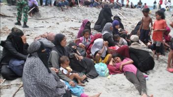 باتام - فتح نائب الرئيس إمكانية استيعاب لاجئي الروهينغا لدخول إندونيسيا في جزيرة غالانغ باتام