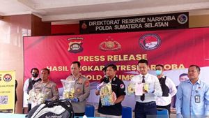 2 Warga Lampung Pembawa 20 Kg Sabu Asal Malaysia Ditangkap Polda Sumsel