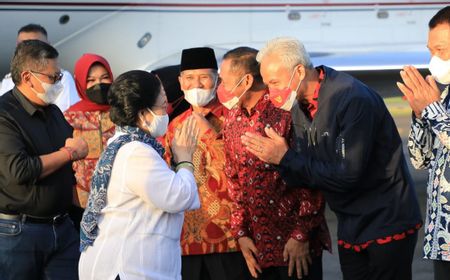 Momen Ganjar Pranowo Sambut Megawati di Jawa Tengah dan Sinyal Keharmonisan Jelang Penentuan Capres PDIP