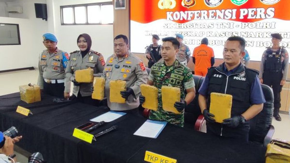 6.5 Kg Of Marijuana Expedition Delivery Mode Fails To Be Smuggled In Bogor
