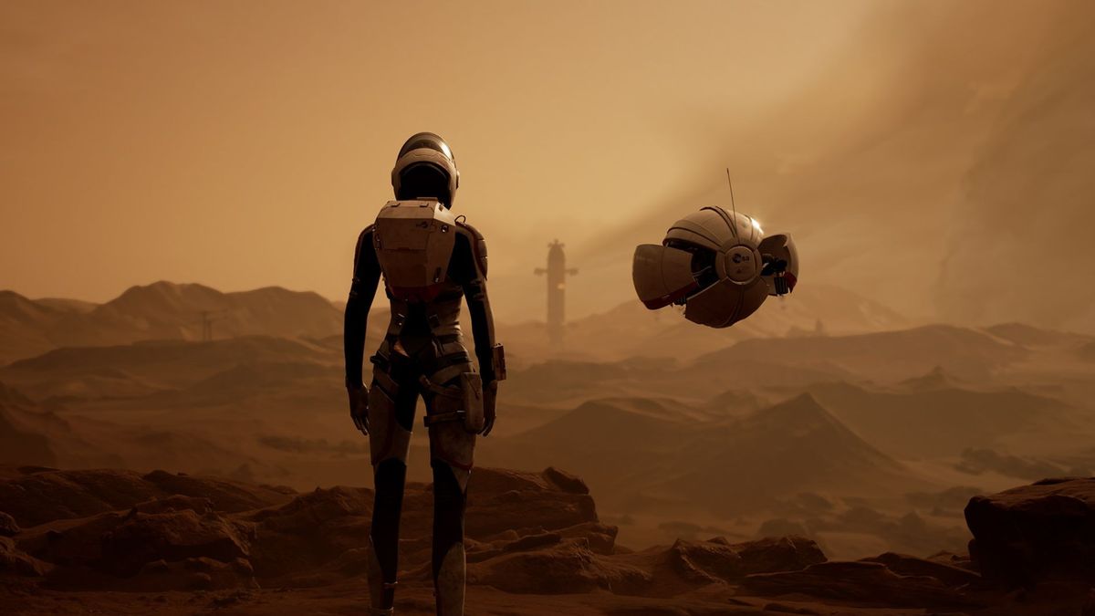 私たちを届ける火星のゲームは、私たちを月に届けてから10年後の物語を語ります