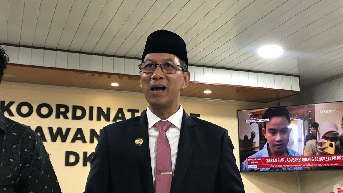 Heru Budi Reluctant To Answer About The Desire To Advance For The DKI Regional Head Election: Tomorrow Is Full Of Mystery