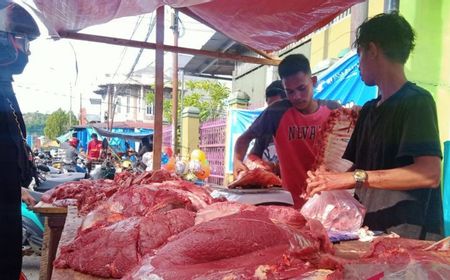 Jelang Idulfitri, Harga Daging Sapi di Kota Baubau Sultra Capai Rp150 Ribu/Kg