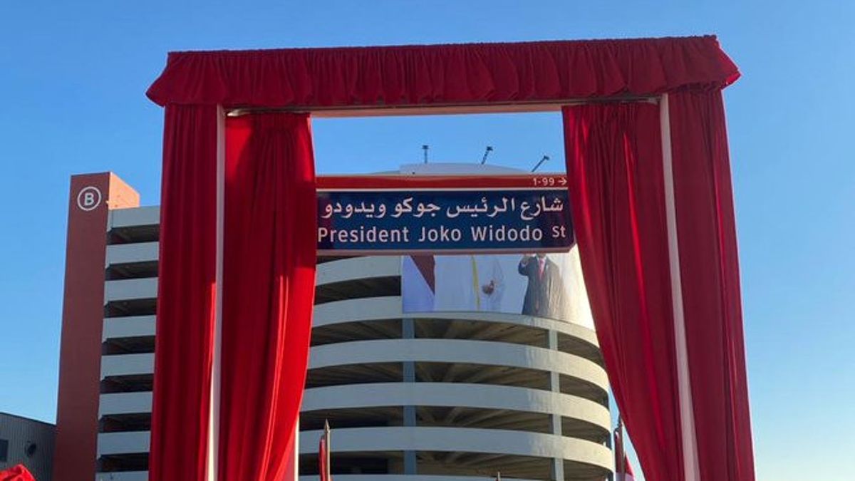 Presiden Joko Widodo Jadi Nama Jalan di Abu Dhabi