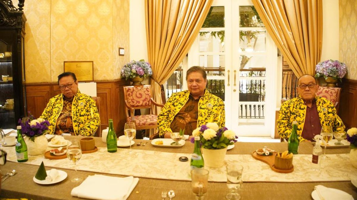 Getting Support From The Chairman Of The Council, Airlangga Is Optimistic To Bring Golkar To Success In The 2024 General Election
