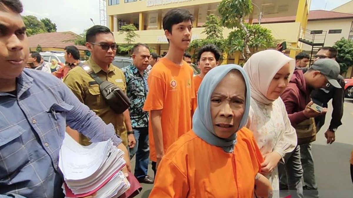 Bogor Police Have Determined That Grandma Is 77 Years Old And Her 3 Grandchildren Are Suspects Of PDAM Pipe Destruction