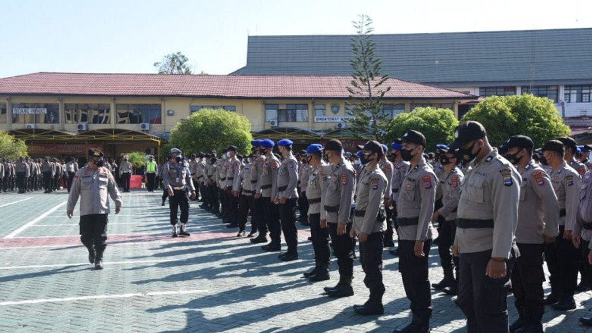 Oncle Birin-Denny Indrayana Re-combattre Pilgub Kalsel, La Police Vérifie L’état De Préparation Des Forces De Sécurité