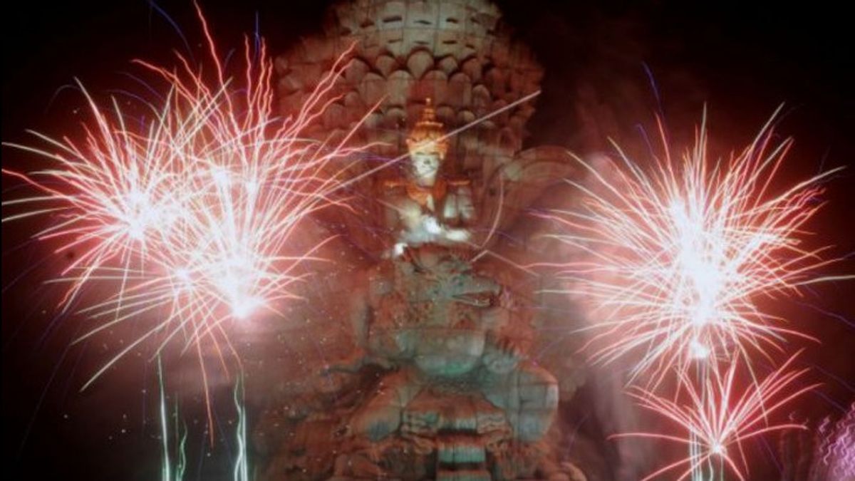 الشرطة تعلن حظر الألعاب النارية ليلة رأس السنة الجديدة في بادونج بالي
