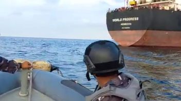 TNI AL Amankan 2 Kapal Tanker Bermuatan Palm Oil dan CPO