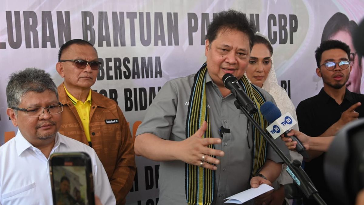 Airlangga optimiste pour gagner Prabowo-Gibran et obtenir 2 sièges législatifs du NTB