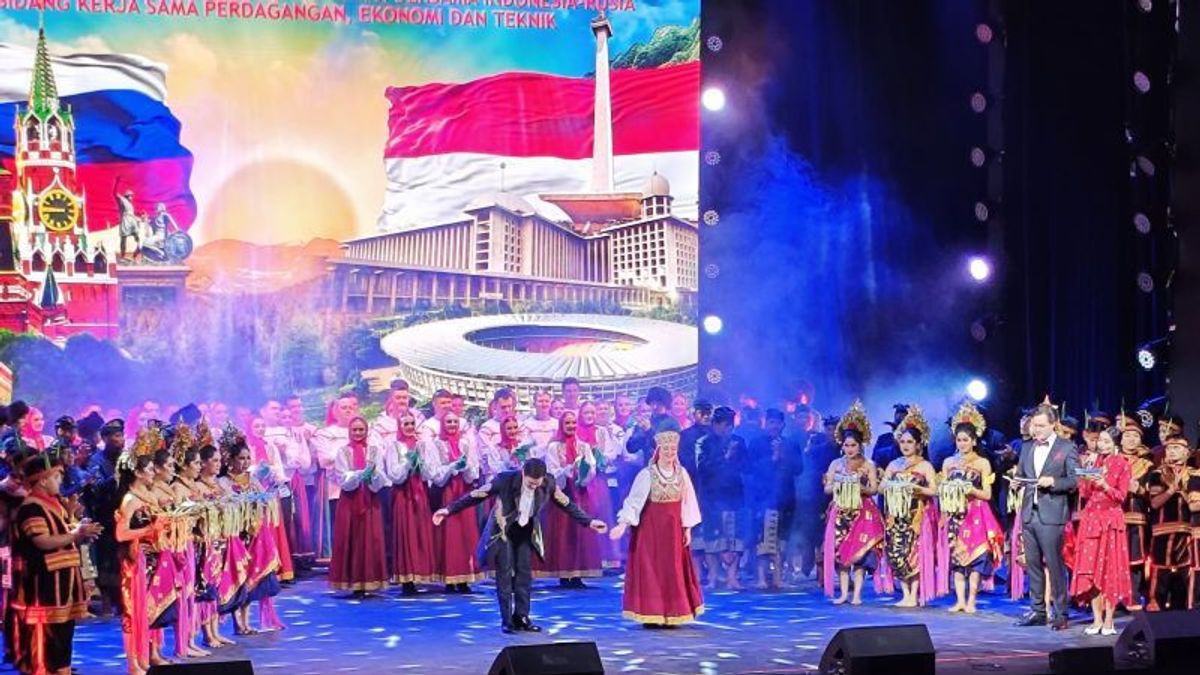 Parade Musik dan Seni Budaya Tersaji dalam Konser Peringatan 75 Tahun Diplomasi Indonesia-Rusia 