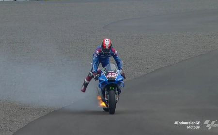 Race Director MotoGP Mandalika Puji Kinerja  Marshal, Dinilai Sigap saat Motor Alex Rins Terbakar