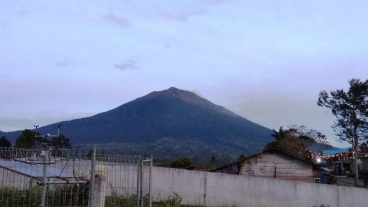 Mount Kerinci Alami Earthquake Improvement Tremor