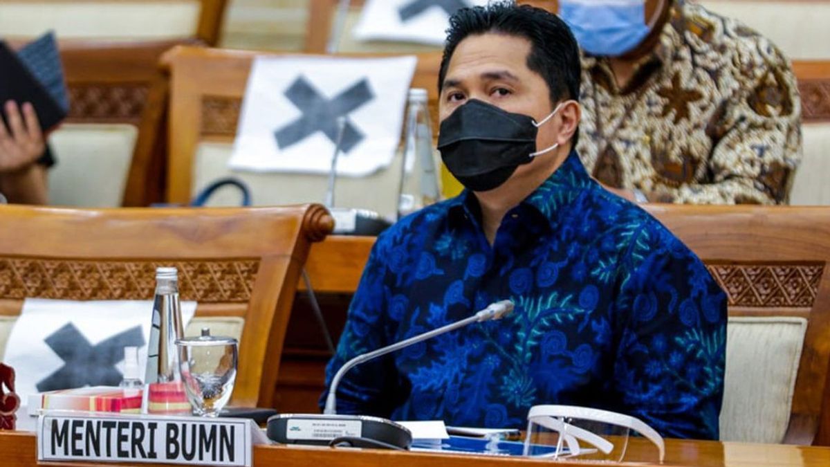 Erick Thohir Report To DPR: Ministry Of BUMN Budget Realization Reaches 97.65 Percent In 2020