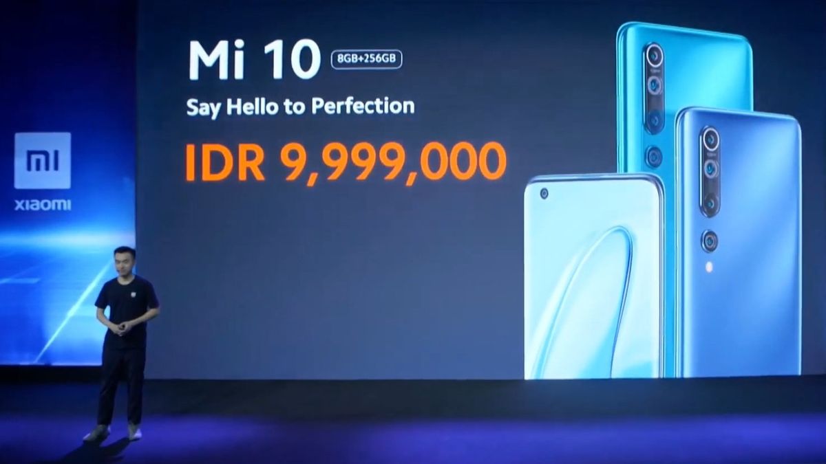 Xiaomiは正式にインドネシアにMi 10フラッグシップスマートフォンをもたらします
