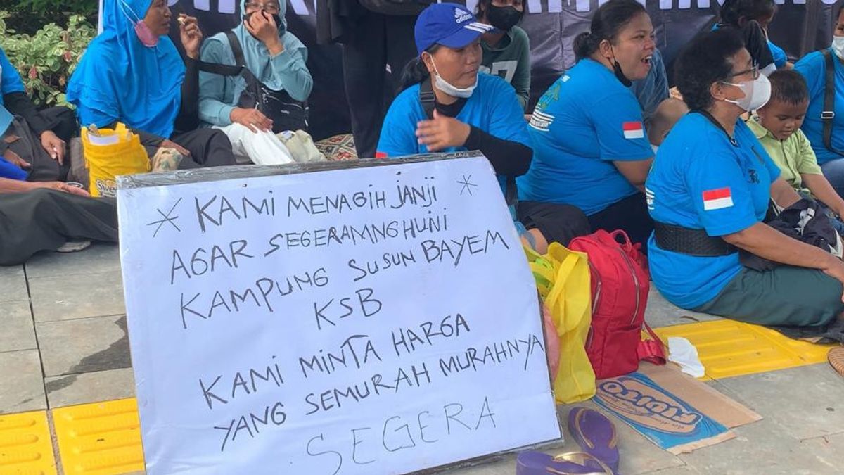 Wali Kota Jakut Lempar ke Jakpro Soal Warganya Tak Kunjung Bisa Tempati Kampung Susun Bayam