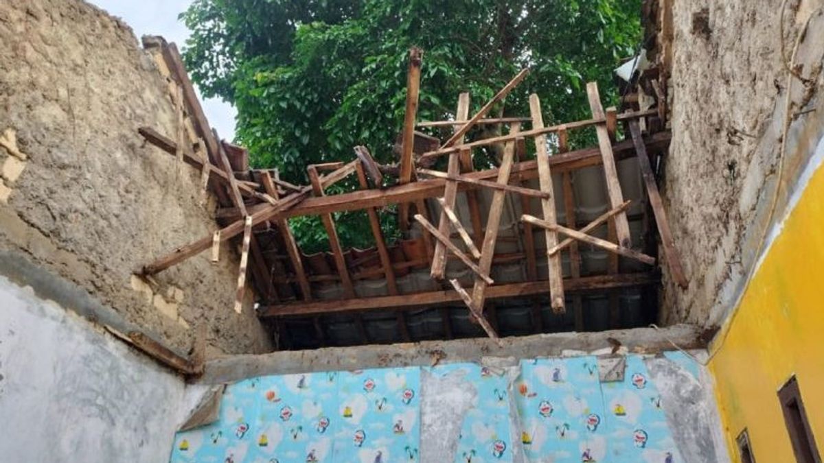 Angin Puting Beliung dan Longsor Landa Sejumlah Lokasi di Sukabumi
