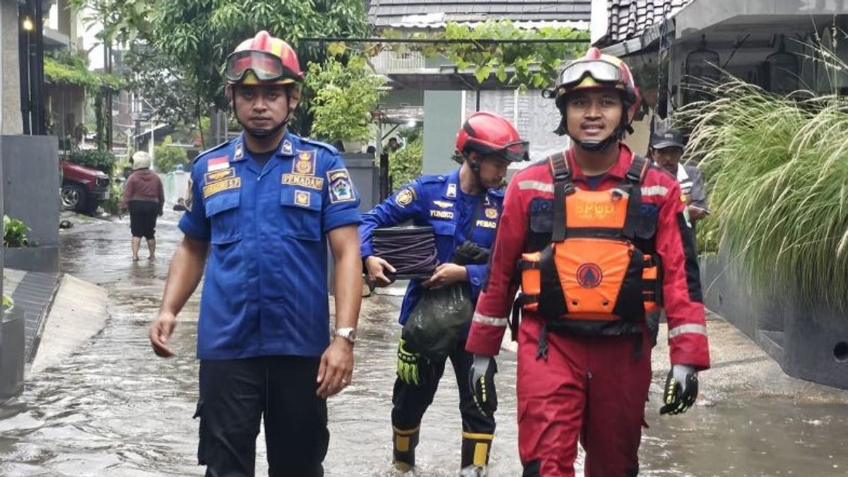 Diguyur Hujan, Sejumlah Ruas Jalan hingga Permukiman Kota Malang Banjir