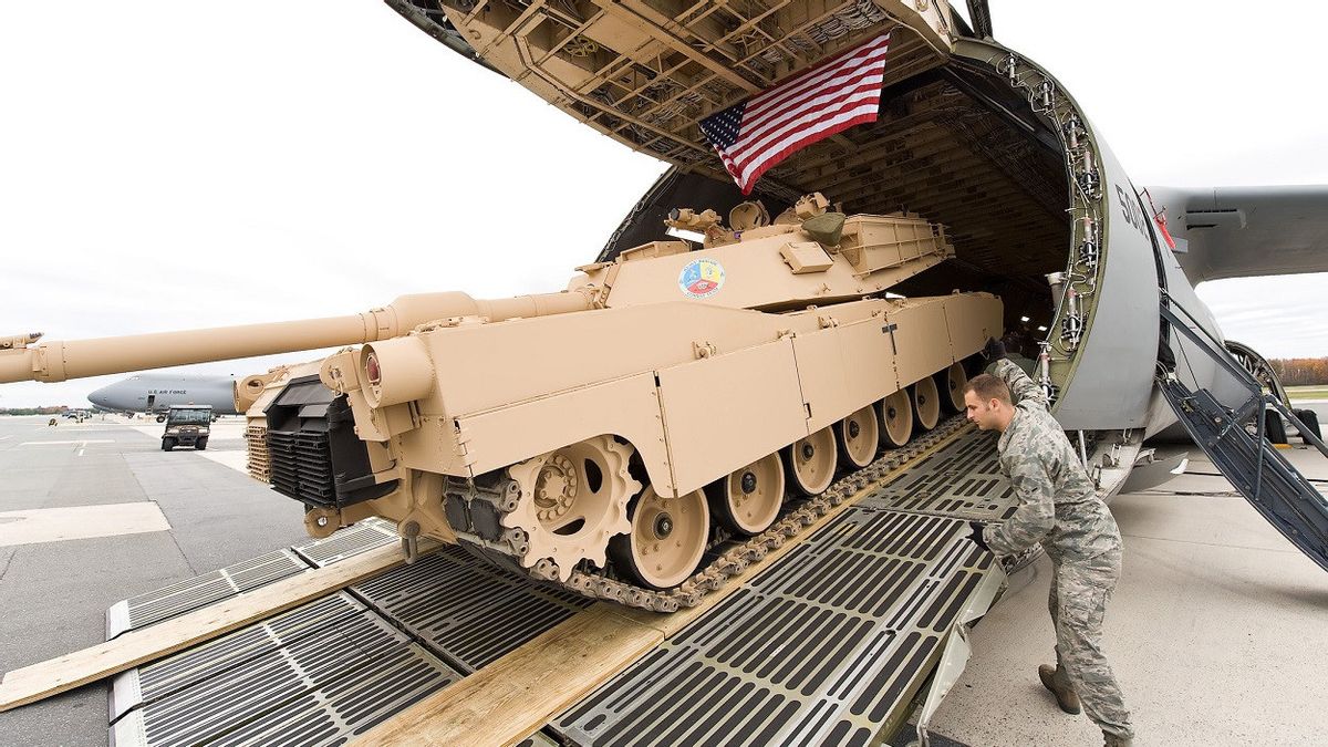 AS Setujui Gelombang Pertama Pengiriman Tank M1 Abrams ke Ukraina, Lebih Efektif di Medan Perang Dibanding Jet F-16?