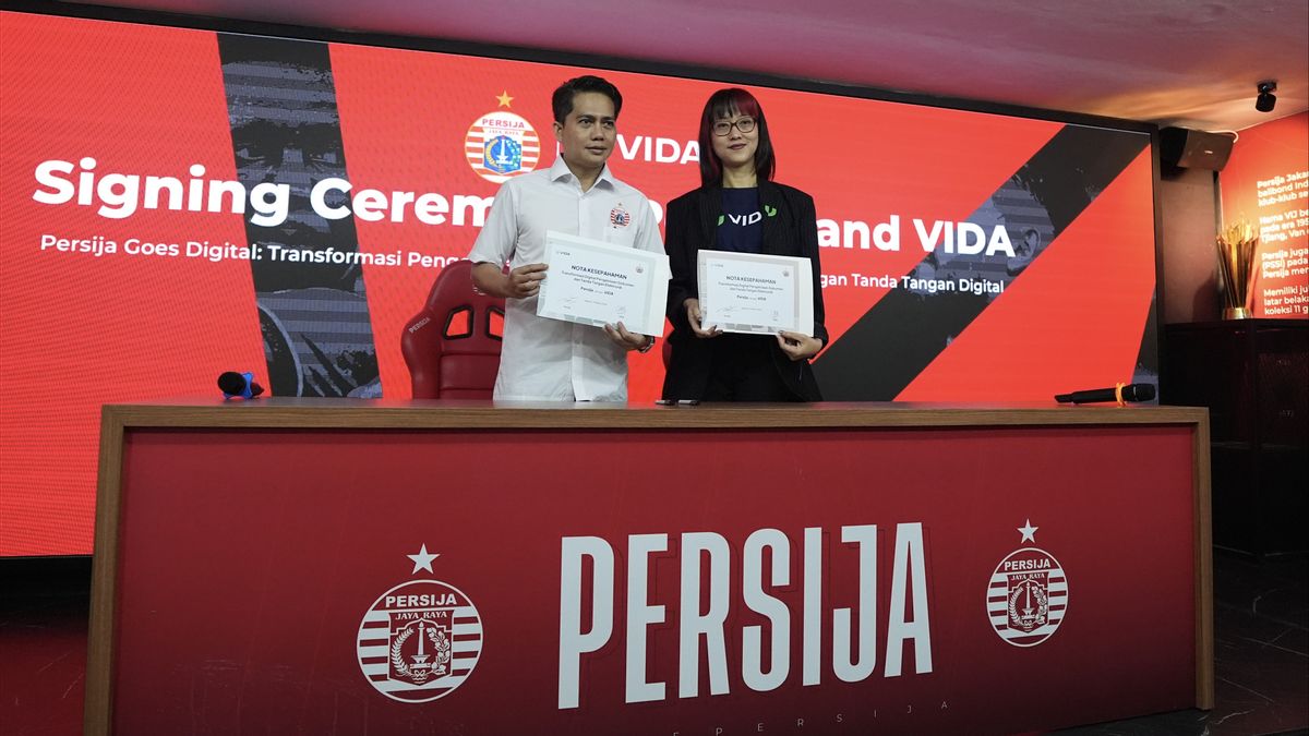 VIDA dan Persija Berkolaborasi untuk Digitalisasi Proses Administrasi