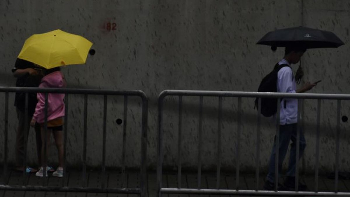 8月8日の天気、ジャカルタは木曜日の午後に雨が降ると予測されています