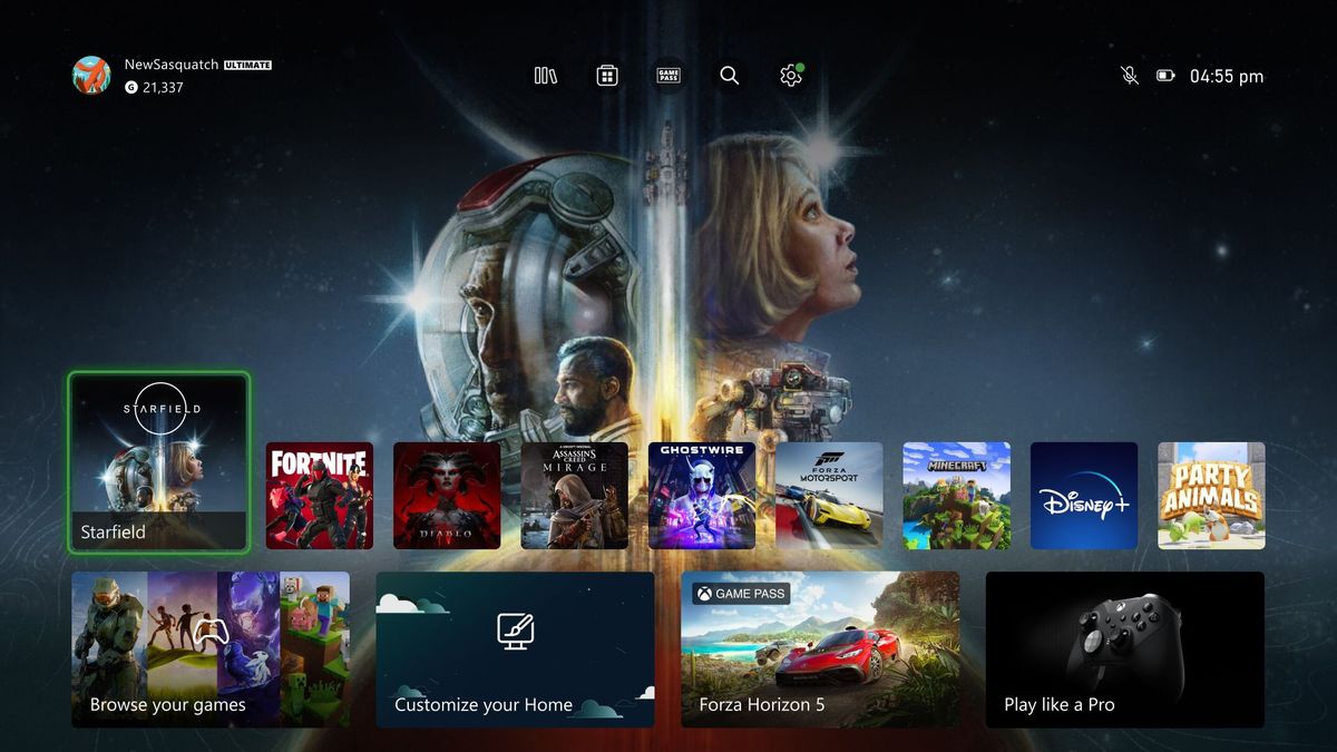 Microsoft Hadirkan Tampilan <i>Home</i> Baru untuk Xbox Series X/S dan Xbox One