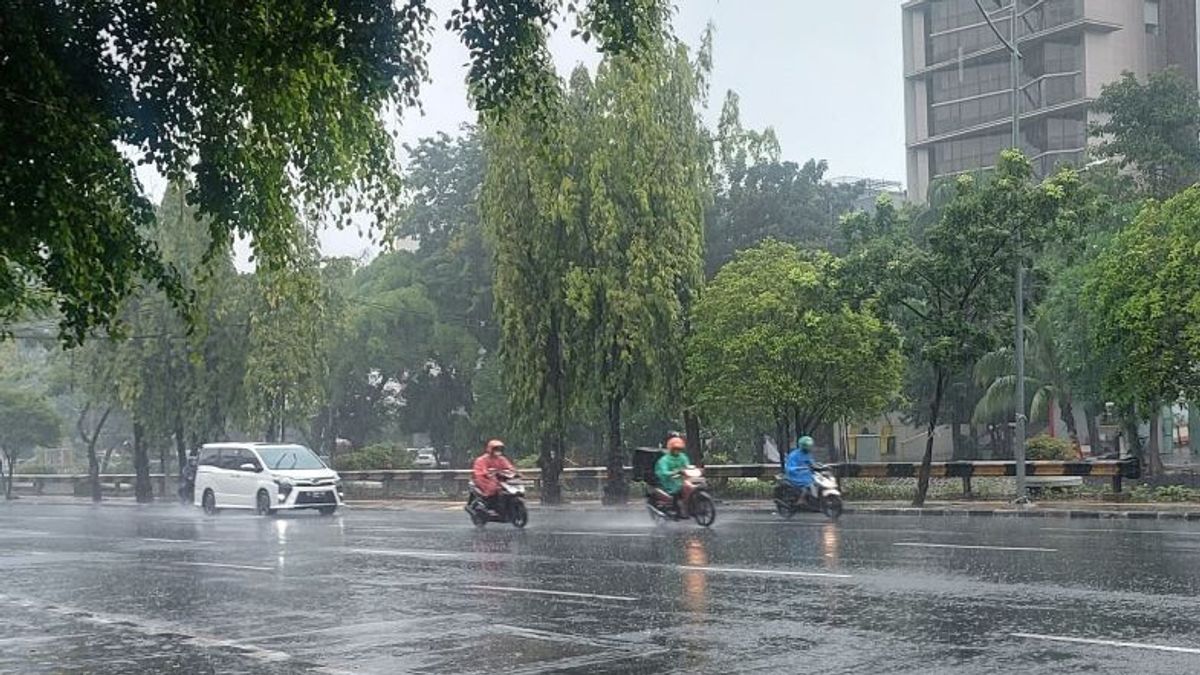 BMKG Predicts Light Rain In Parts Of Jakarta