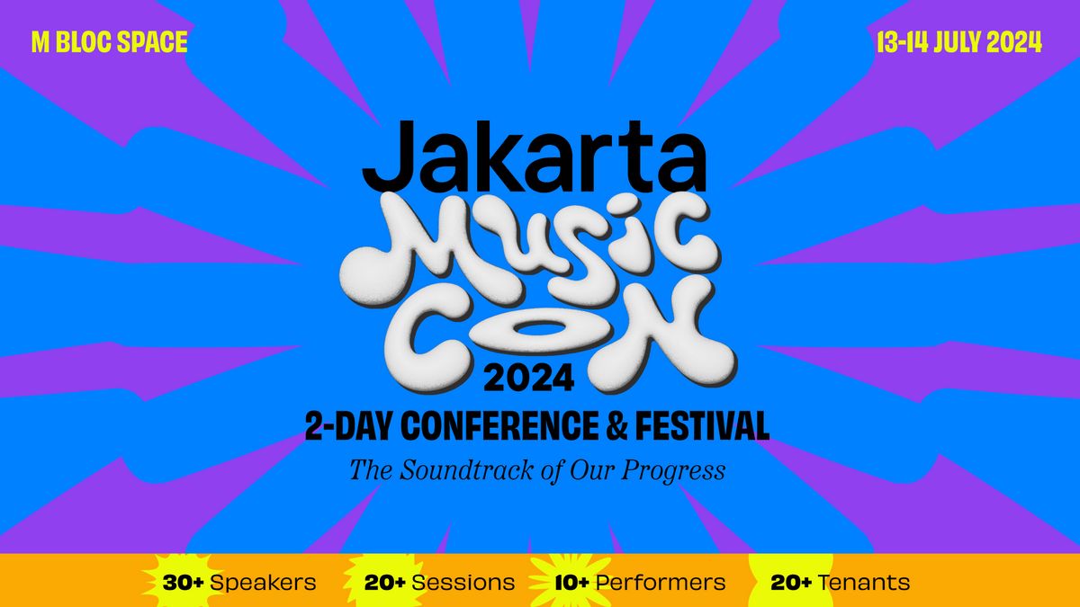 Jakarta Music Con 2024 Ajak Pelaku Industri Musik Nasional Raih Kesuksesan di Kancah Global