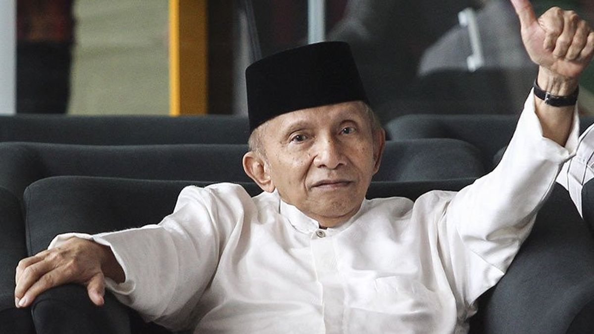 Defending Jokowi, PAN Calls Amien Rais' Accusation As Character Destruction