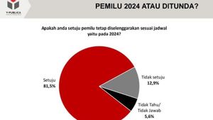 Survei Y-Publica: 81,5 Persen Ingin Pemilu Serentak 2024 Sesuai Jadwal