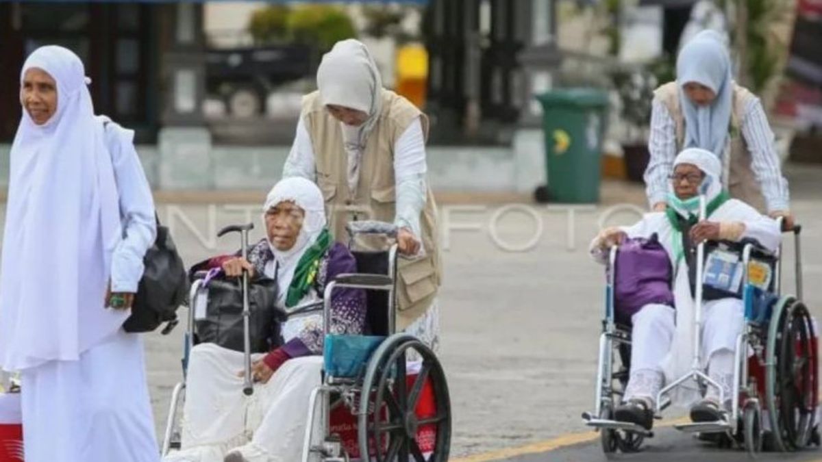 Kemenag Belitung Laporkan Lima Jemaah Calon Haji Belitung Gunakan Kursi Roda