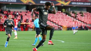 Man Utd Kalahkan Granada 2-0, Marcus Rashford dan Bruno Fernandes Cetak Gol Penting 