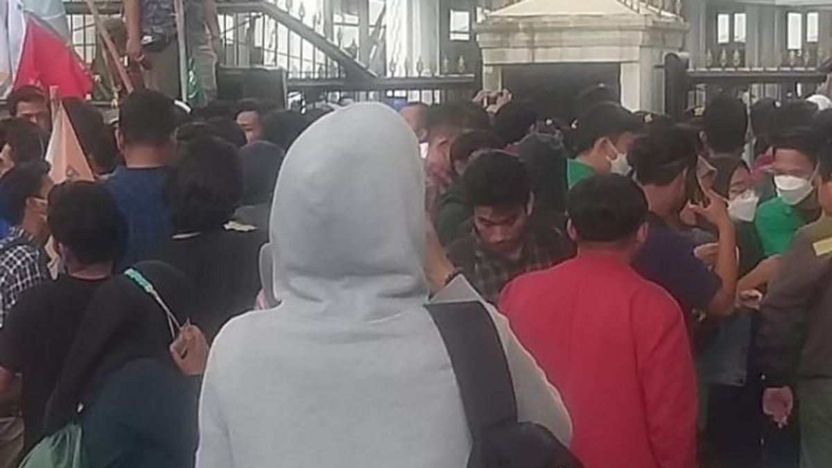Demo di DPRD Sumut, Baskami Ginting Janji Sampaikan Keluhan ke Pusat