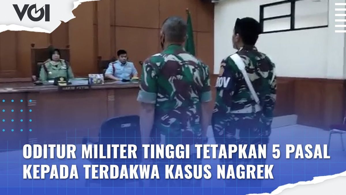 VIDEO: Kasus Dua Sejoli di Nagrek, Kolonel Priyanto Jalani Sidang Perdana di Pengadilan Militer