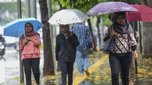 今日のジャカルタの天気予報:いくつかの地域で小雨が曇り