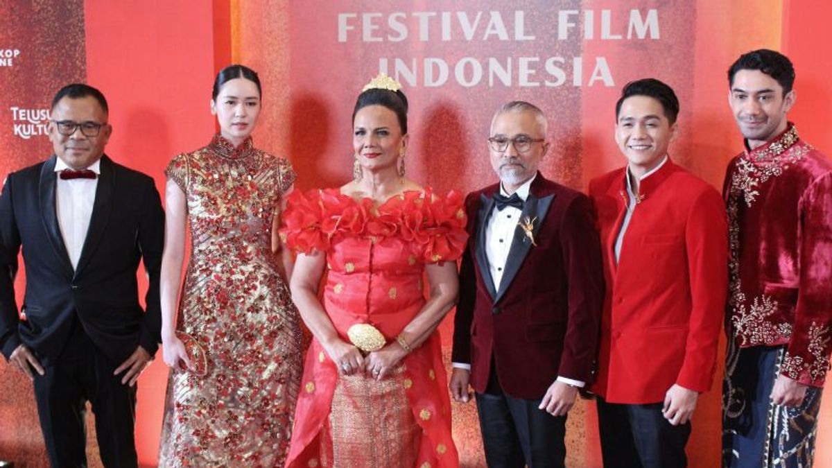 10 Portraits Of Indonesian Artists At Red Carpet FFI 2023, Appearing Elegant And Luxury With Each Characteristic