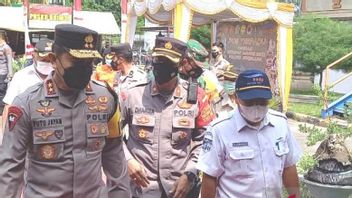 Bali Police Prepares Booster Vaccine Command Post For Homecoming In Gilimanuk