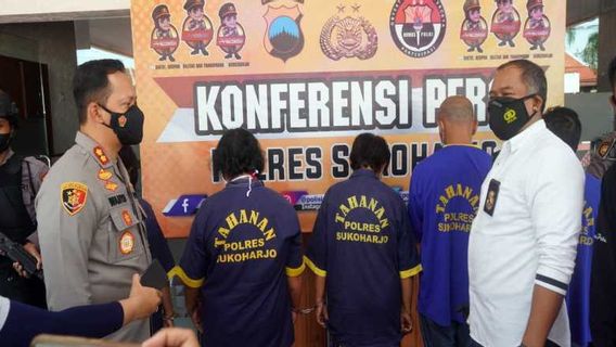 Rp500 Million Staple Food Fraud Gang Who Paid With A Blank Check In Sukoharjo Arrested