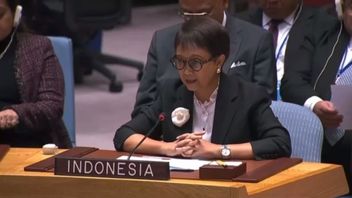 Emphasizing The Need For Progress In The Settlement Of Palestinian Issues At The UN DK, Foreign Minister Retno: Our Joint Responsibility Ends Israel's Occupation