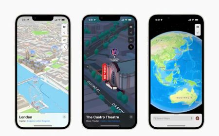 Apple Ajak Pengguna Keliling Dunia Lewat 3D Maps di iOS 15 Terbaru