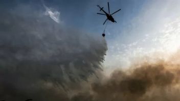 Sumsel Makin Panas Pertengahan 2023, BNPB Siagakan Helikopter <i>Water Bombing</i> Cegah Karhutla  