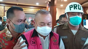 Alex Noerdin Cancels Detention At The KPK Detention Center Because It's Full, He Was Transferred To The Salemba Rutan At The Prosecutor's Office