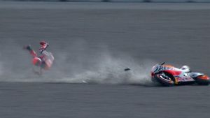 MotoGP Indonesia 2022: Marc Marquez Kecelakaan, Dua Kali Jatuh di Kualifikasi Pertama