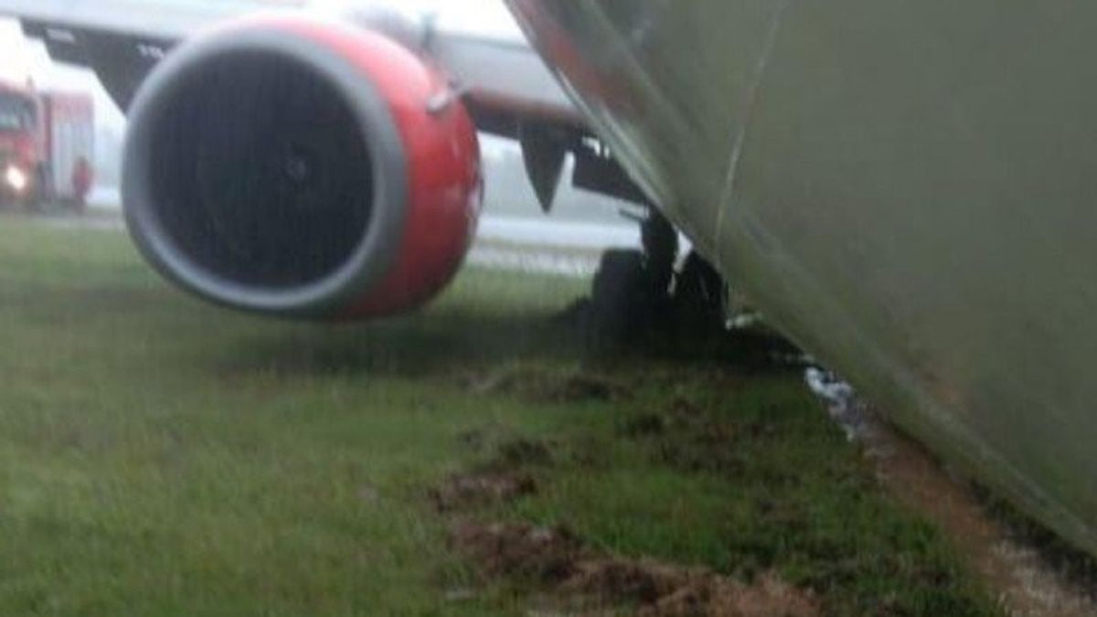 Lion Air Plane Skidded In Lampung, All Passengers Survived