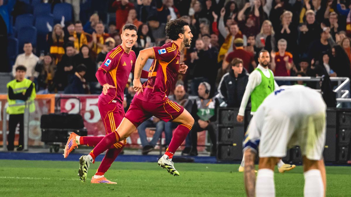 Kalahkan Parma, AS Roma Dampingi Napoli di Puncak