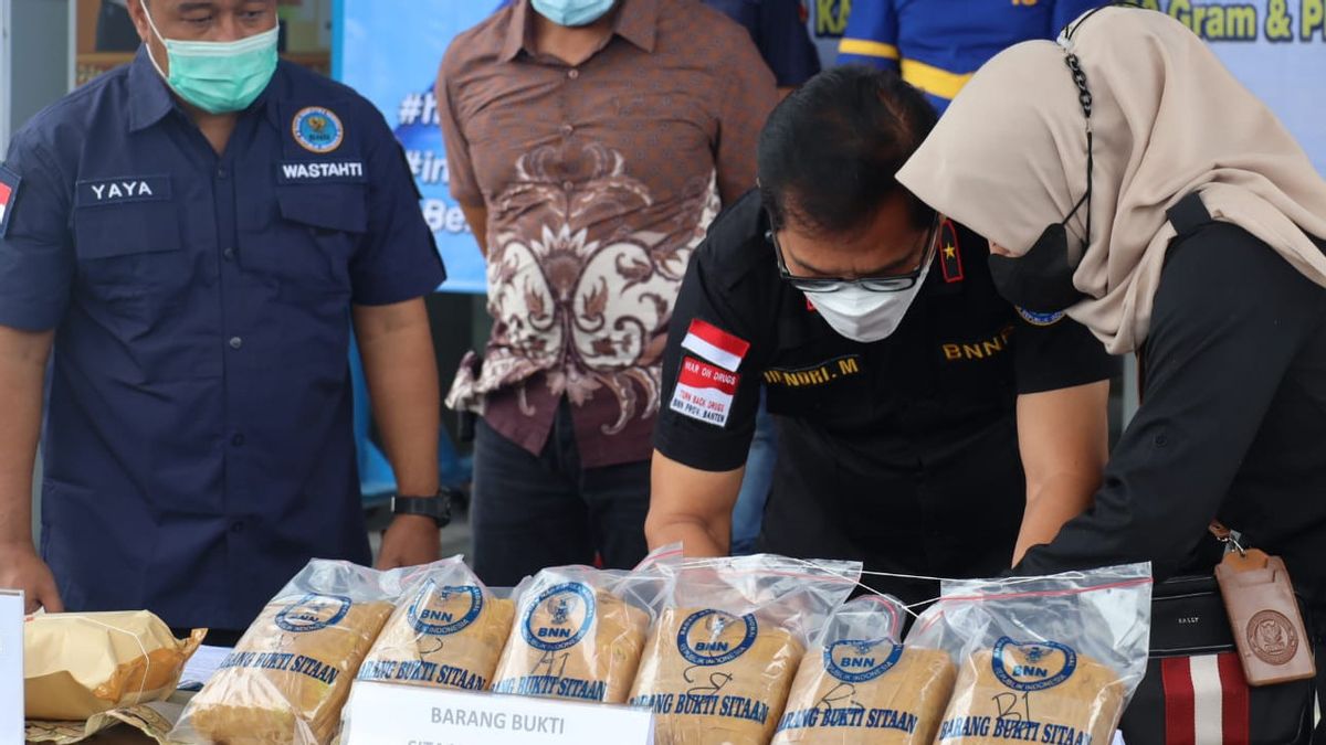 2 Kilograms Of Shabu-Shabu Boiled In Hot Water, BNNP Banten Claims To Save 7,000 Humans From Drugs