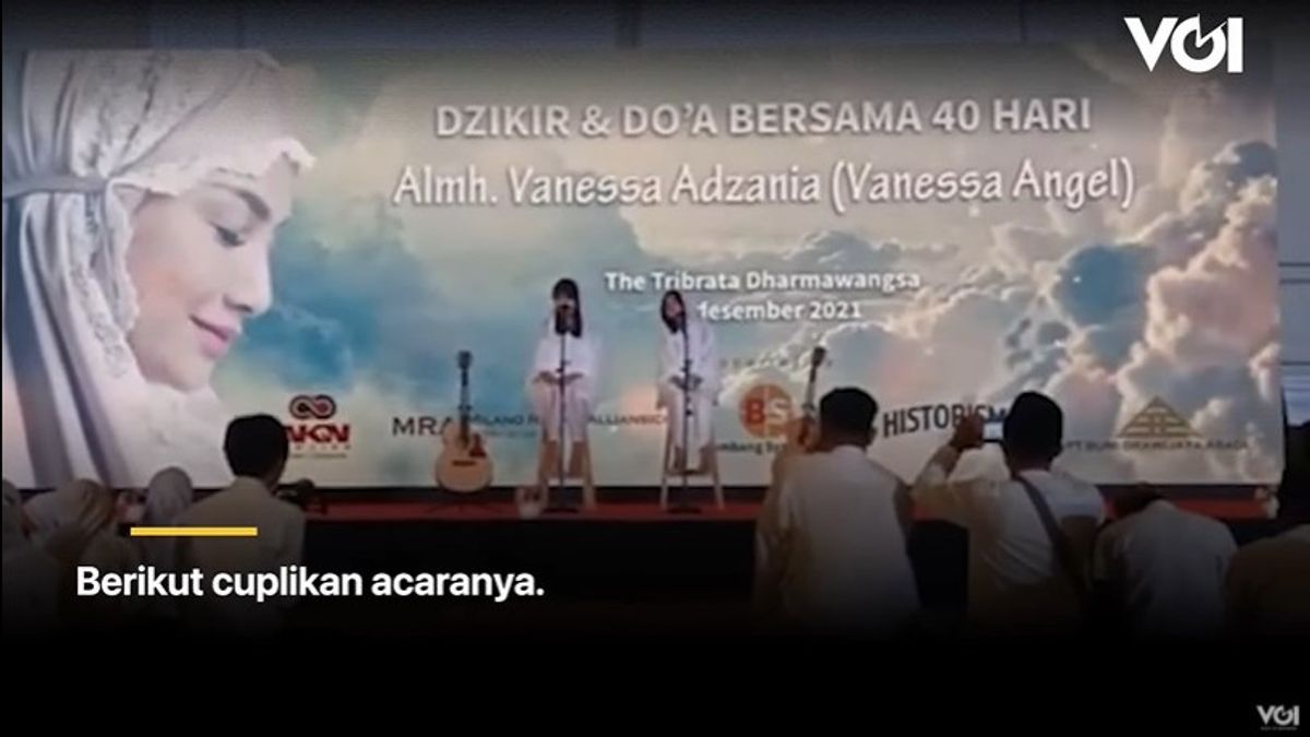 Vidéo: Comparaison Du Mémorial De La Mort Du 40e Jour De Vanessa Angel Et Bibi Ardiansyah Deux Endroits