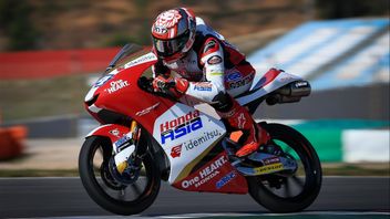 FP1 Moto3 マンダリカ: マリオアジ 3.173 秒最速のドリフト