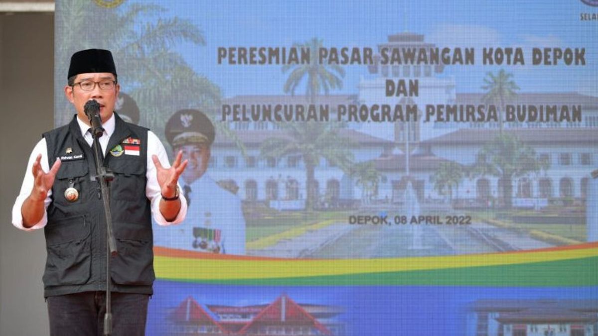 Ridwan Kamil Will Use The Results Of The Survey To Evaluate His Performance